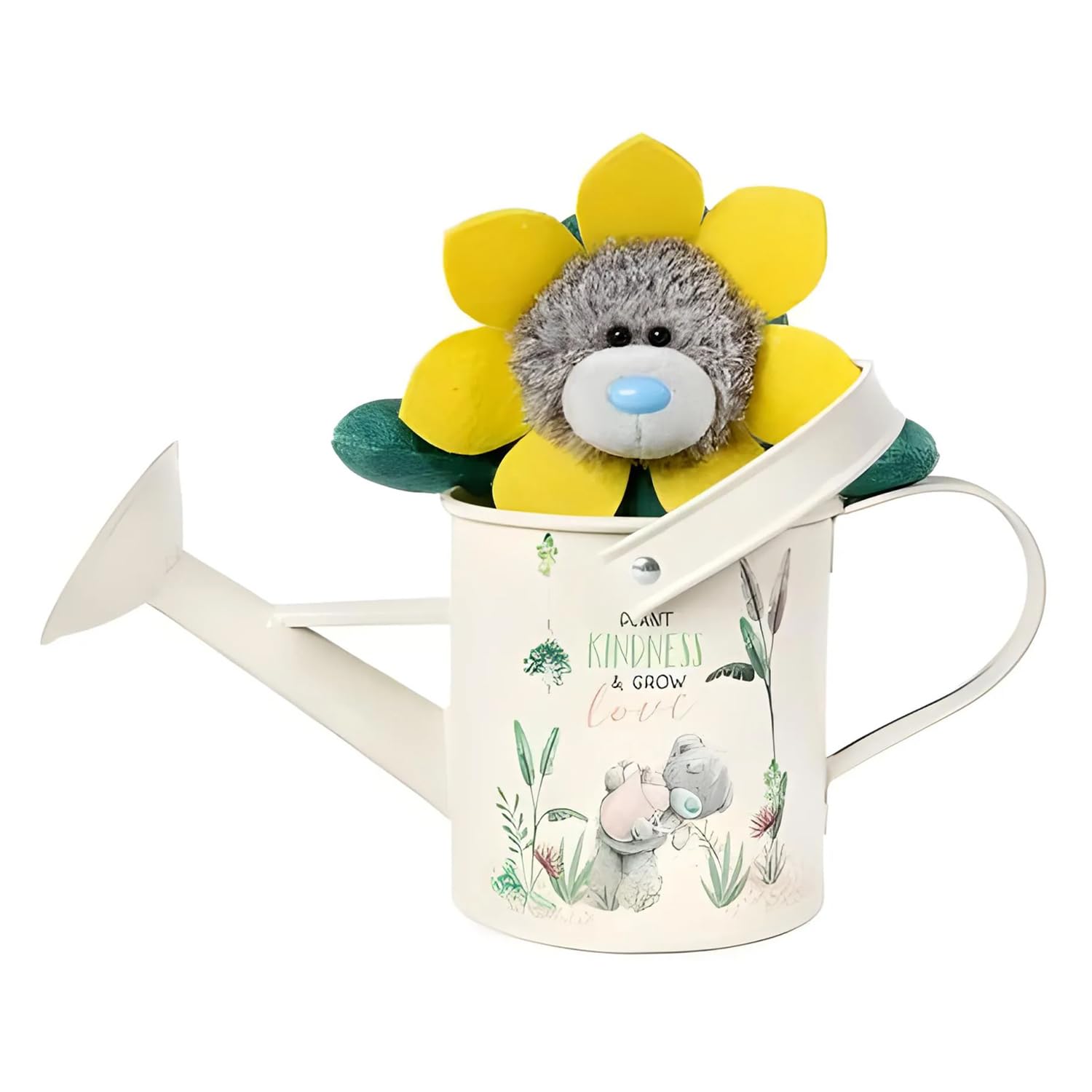 Me To You AGZ01154 5" Me to You Bear & Watering Can Gift Set, Cream