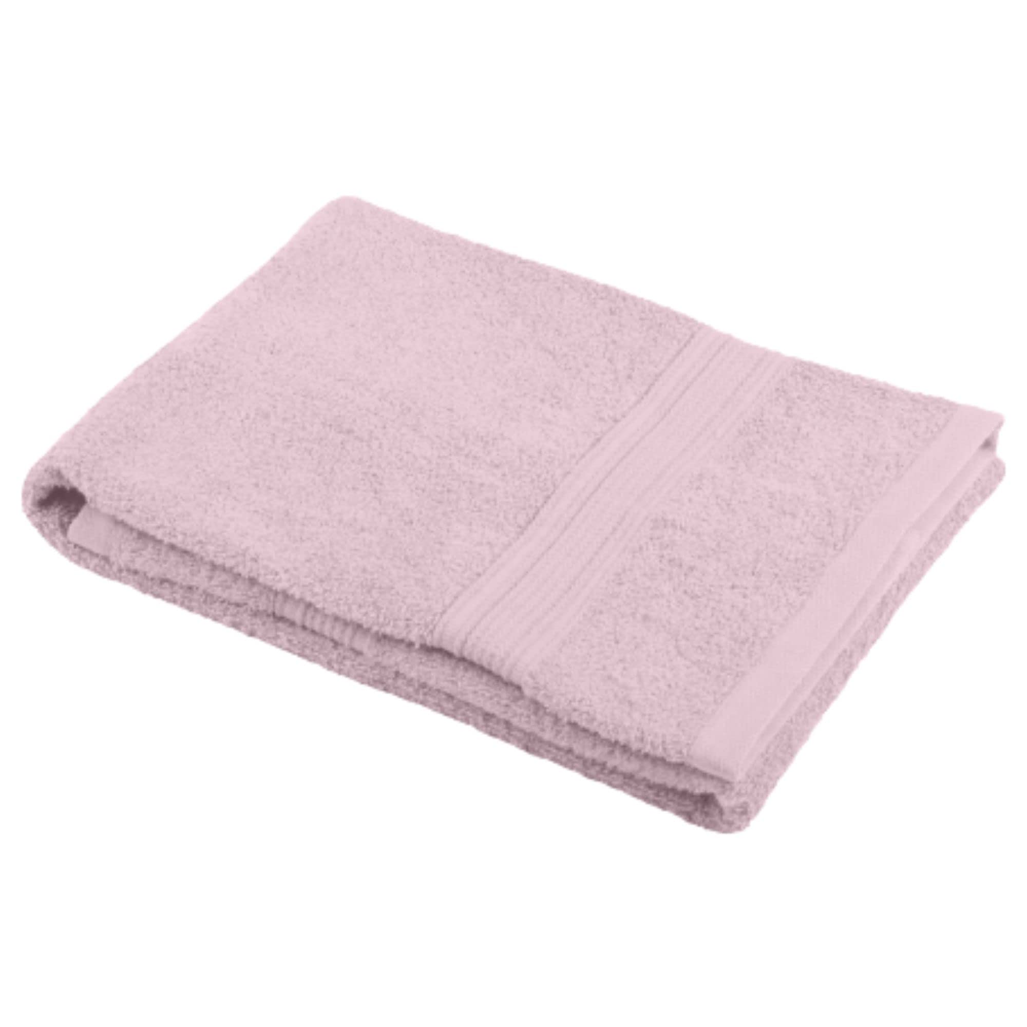 Stof - Bath Towel - Size 30 x 50 cm - 100% Organic Cotton - Powder Colour - Lagoon Model - Bath Linen - Wash at 40 cm