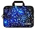 ICOLOR Blue Starry 9.7 10 Inch Laptop Carrying Bag Neoprene Travel Briefcase Portable Ultrabook Sleeve Case with Handle (IHB10-03)