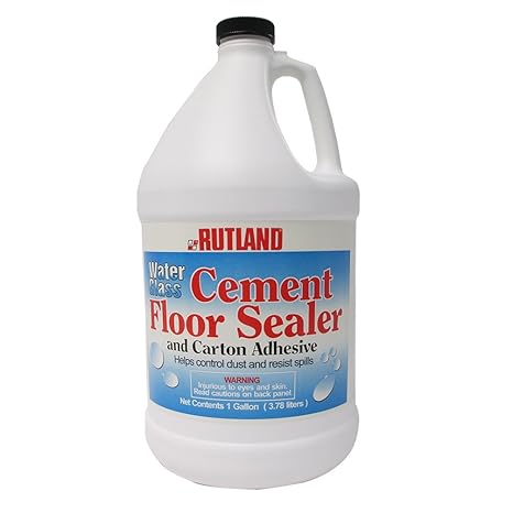 Rutland 146 Water Glass Cement Floor Sealer For Fireplace