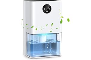 DEYAGOO Dehumidifier, 50 OZ Small Dehumidifiers for Room for Home, Quiet with Auto Shut Off, Dehumidifiers for Bedroom, RV, Closet