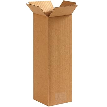 Download Amazon Com Aviditi 5512 Tall Corrugated Cardboard Box 5 L X 5 W X 12 H Kraft For Shipping Packing And Moving Pack Of 25 Industrial Scientific