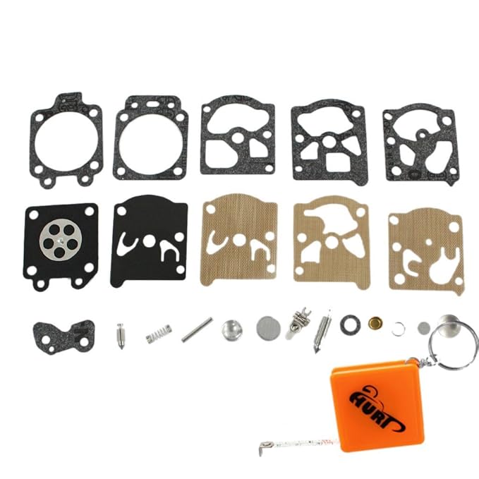 HURI Vergaser Reparatursatz Kit Membrane Dichtung ersetzt Walbro K20-WAT Dichtsatz WA WT Vergaser STIHL 017 021, 023, 024, 02