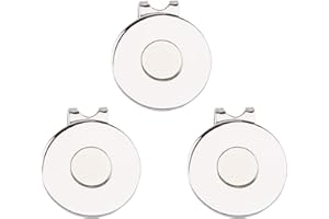 ESHAN Magnetic Golf Hat Clips Ball Marker Holder for Golf Gloves Hats Bags Caps Visor Belt