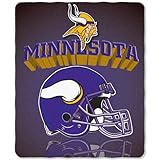 Minnesota Vikings 50x60 Grid Iron Fleece Throw