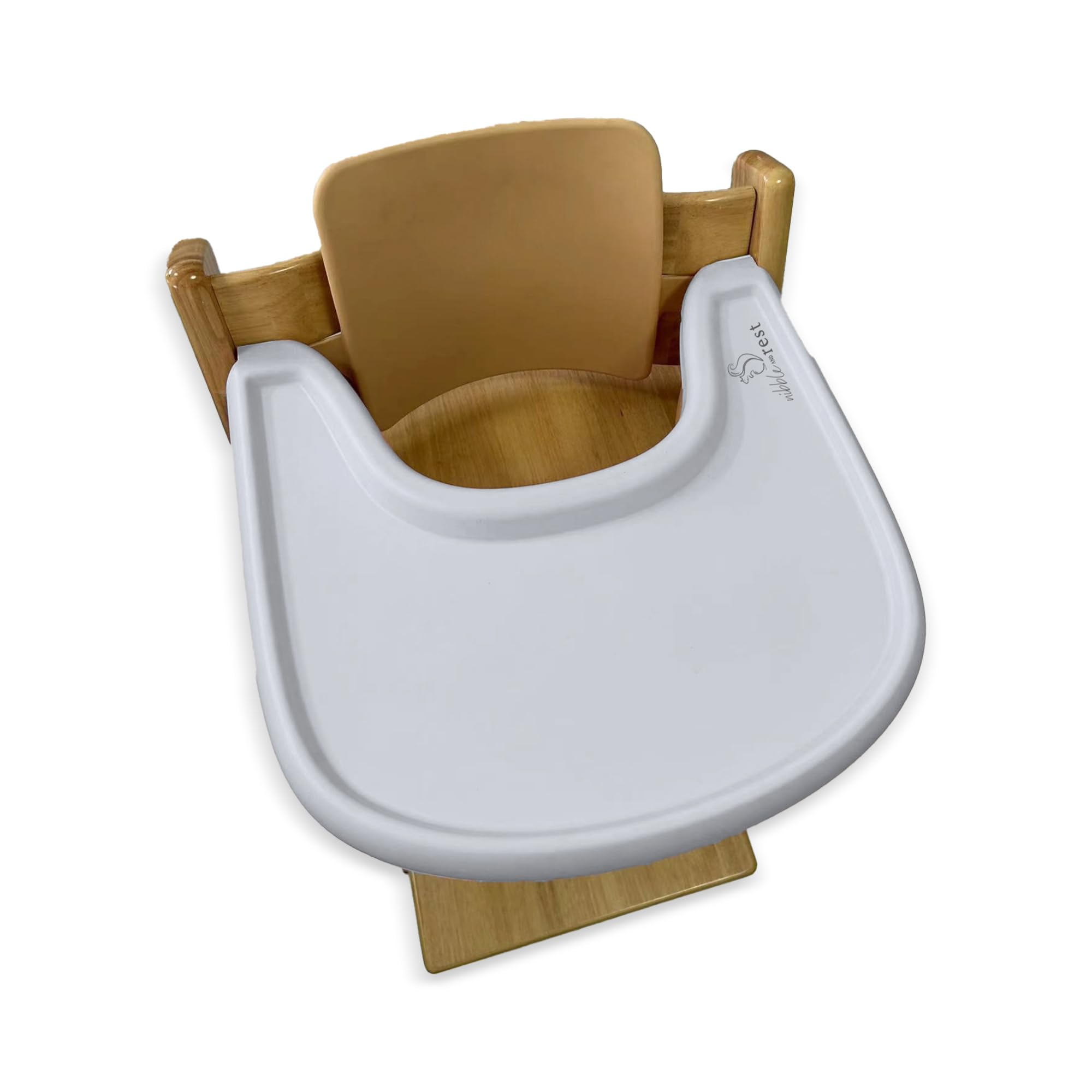 Photo 1 of Nibble And Rest Coverall Stokke Tripp Trapp Highchair Placemat, Silicone Placemat for High Chair Tray,Lightweight,Durable Material,Wipeable & Washable, Easy to Clean (Grey)