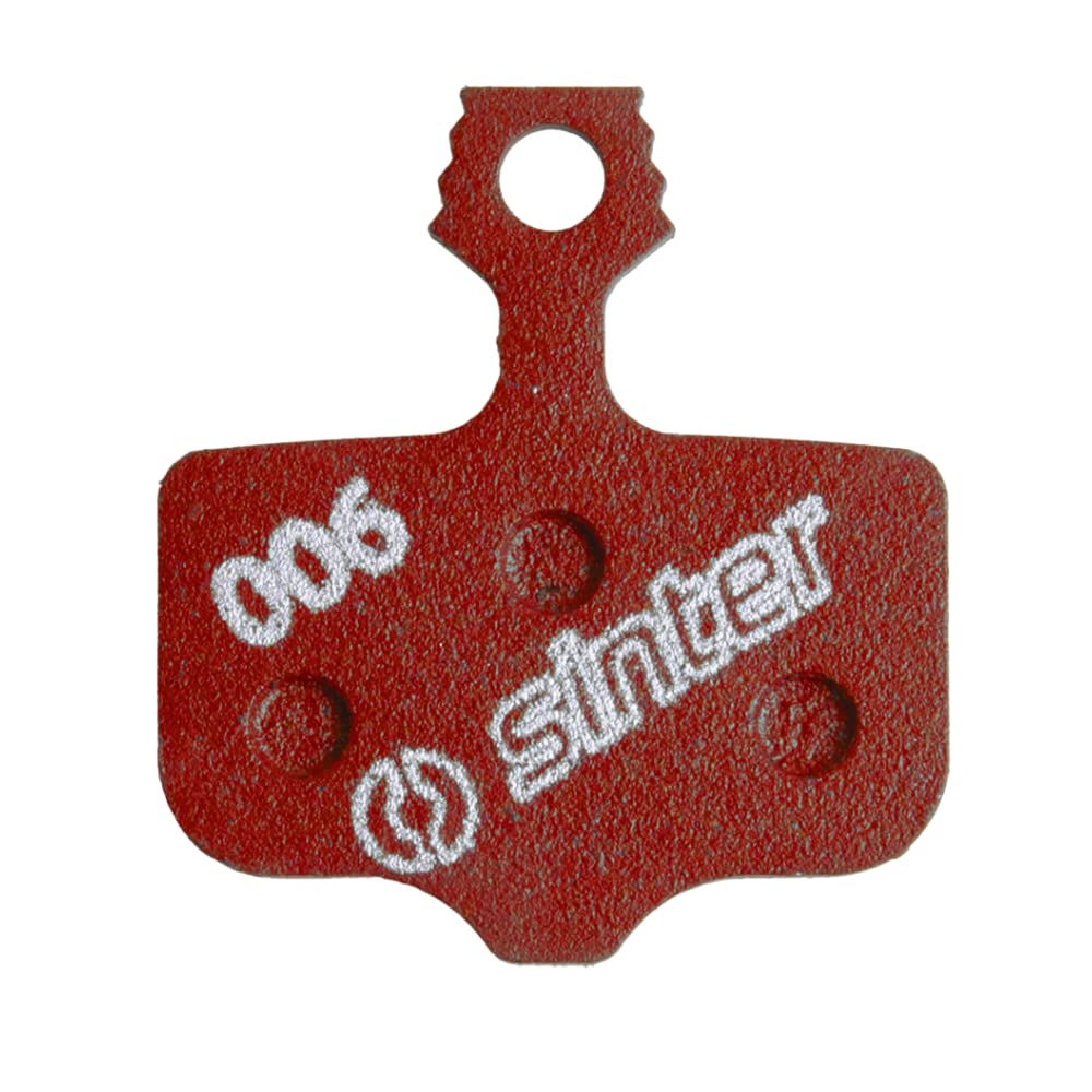 Sinter Disc Brake Pads - 006 Avid Red S514 - Single Pair Blister Pack 2022: Red One Size