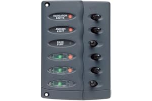 BEP CSP6 Water Proof Panel - 6 Way