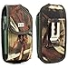 XXL SIZE Samsung Galaxy S6, S6 Edge, S5, HTC ONE M9 ,M8S, M8 Camouflage Rugged Heavy Duty Holster Pouch with Metal Belt Clip Case Cover (Fits Samsung Galaxy S6, S6 Edge, S5, HTC ONE M9,M8S, M8 with OTTER BOX Defender / LIFEPROOF / Mophie Juice Pack Air/Plus Case On)