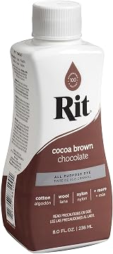 Rit Nakoma Rit Liquid Dye Cocoa Brown 8 oz view 2