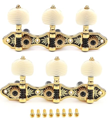 Amazon.com: Allparts TK-0997-055 Set of 6 Pearloid Buttons