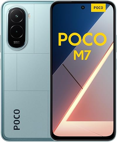 XIAOMI Poco M7, Smartphone 8+256GB, 6,9" FHD+ 144Hz Display, Snapdragon 685, 50MP AI-Zweifach-Kamera, 7000mAh, Blau