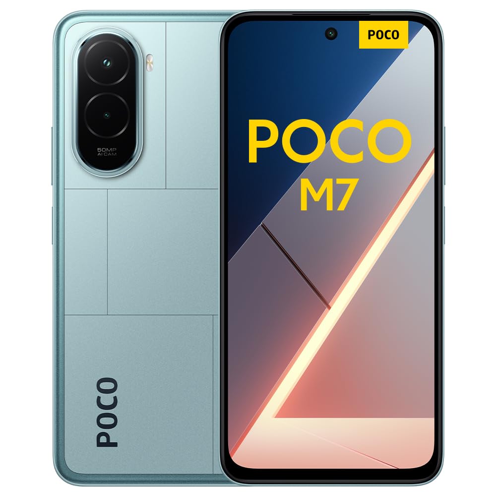 XIAOMI Poco M7, Smartphone 8+256GB, 6,9" FHD+ 144Hz Display, Snapdragon 685, 50MP AI-Zweifach-Kamera, 7000mAh, Blau