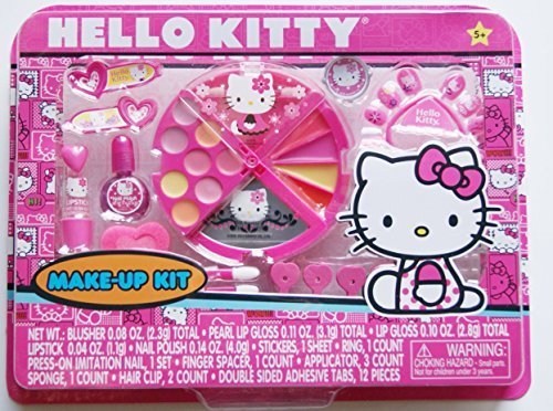 Hello kitty round make-up kit by sanrio