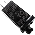 29V LED Transformer Class Two LED Power Supply, Waterproof IP44 8 Modes Low Voltage Seasonal Use LED Driver US CA Plug for Christmas String Light (29V/6W 1Pack)