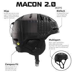 Bern Macon 2.0 Adult Snowsports Ski and Snowboard