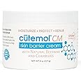 Cutemol CM Emollient Moisturizing Cream - For Severely Dry and Damaged Skin - Natural Beeswax Formulation containing Ceramides - Hydration for Cracked Hands and Feet, Eczema, Psoriasis (8 oz)