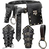 Renaissance Belt Pouch Purse Viking Bracer Hook Halloween Set Medieval Festival Costume Accessory Casual Fanny Pack Waist Bag