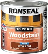 Ronseal 10 Year Woodstain Antique Pine 250ml view 4