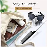 CCLKHY Black Carbon Fiber Pin Tail Comb Anti Static Parting Teasing Comb All view 3