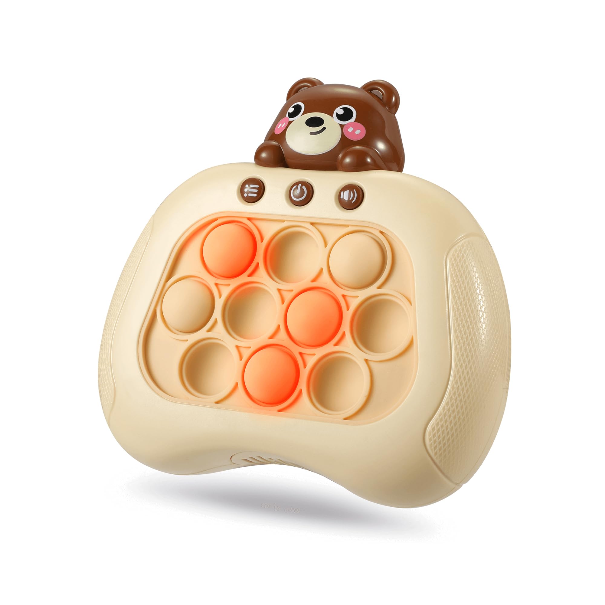 Photo 1 of Push Game Console, Handheld Game for Kids 6-8 Years Old, Push Game, Bubble Pressure Glow Game, Autism Sensory Toy, Birthday Gift for Boys, Girls, Teens 8-12 Years Old.…