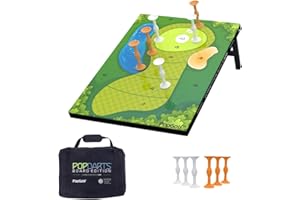 PopGolf Board Edition Set - Popdarts Backyard, Indoor and Outdoor Game - Great Cornhole Alternative - Includes 1 All-Weather 