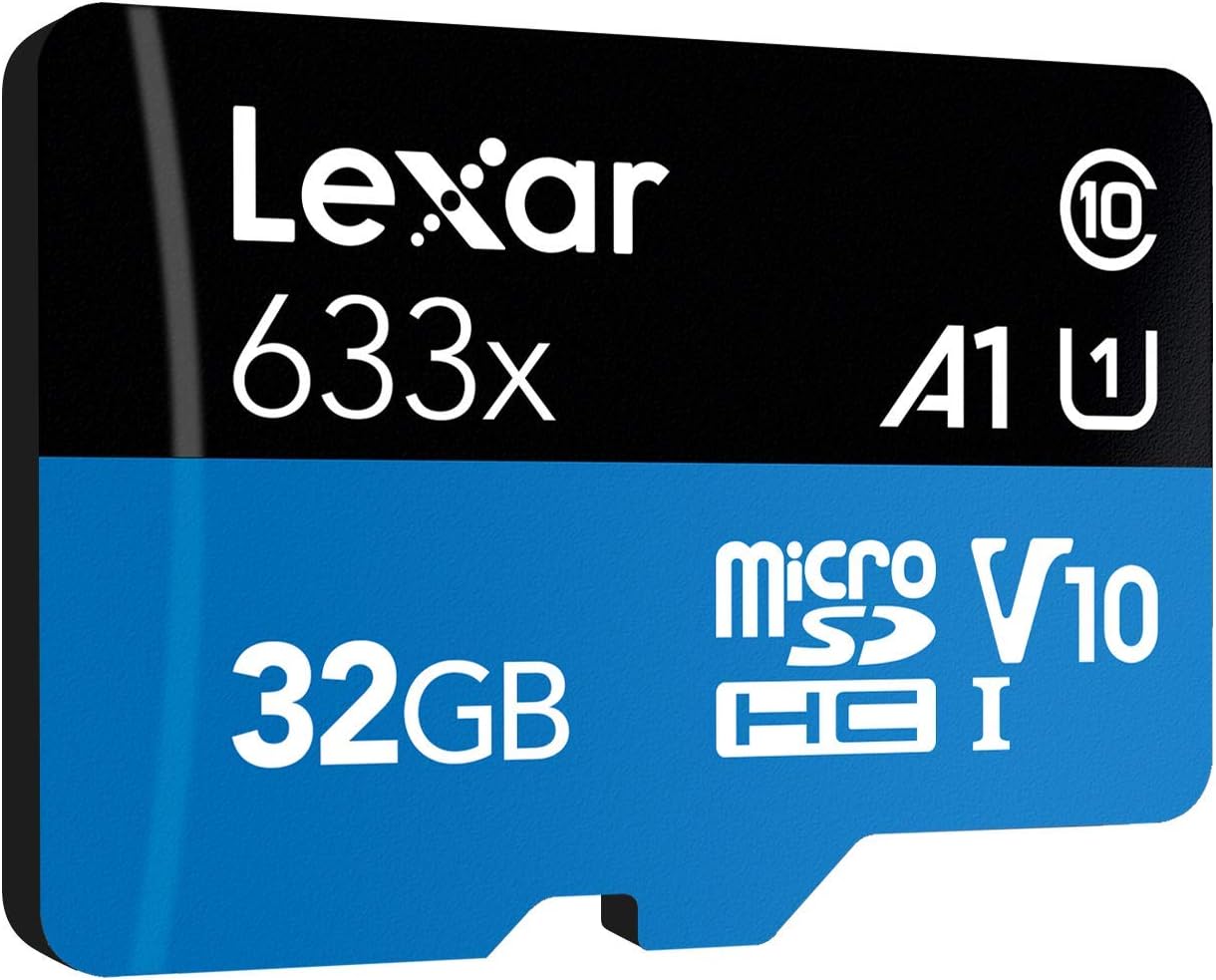 Lexar High-Performance 633x 512GB microSDXC UHS-I Card with SD Adapter (LSDMI512BBNL633A): Computers & Accessories