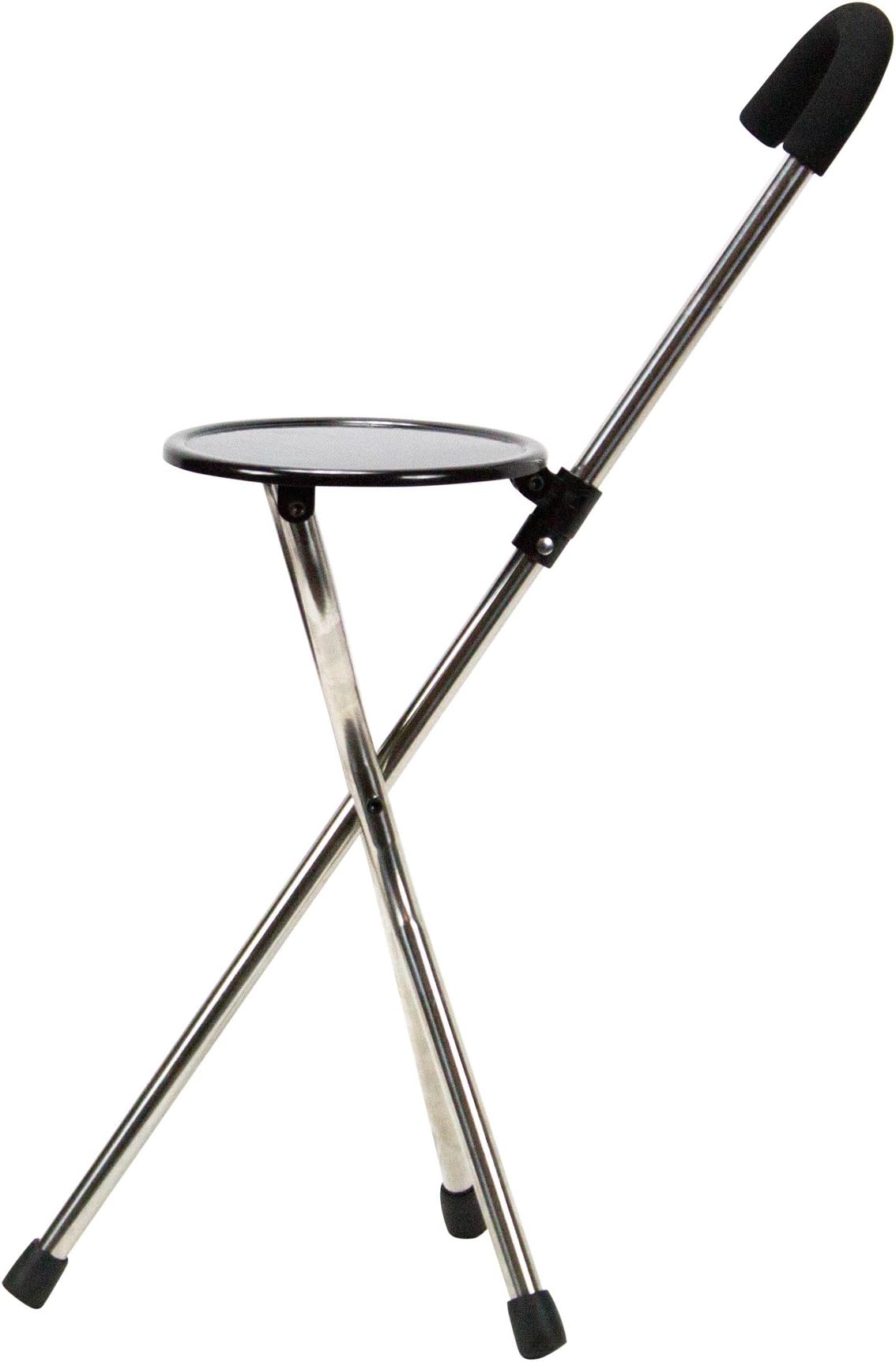TotalWalk 2 in 1 Walking Stick with Stool