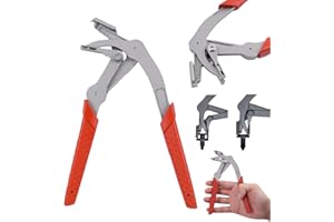 Car Clip Pliers & Trim Removal Tool, Stainless Steel Automotive Clip Removal Pliers for Auto Door Panels, Interior & Exterior