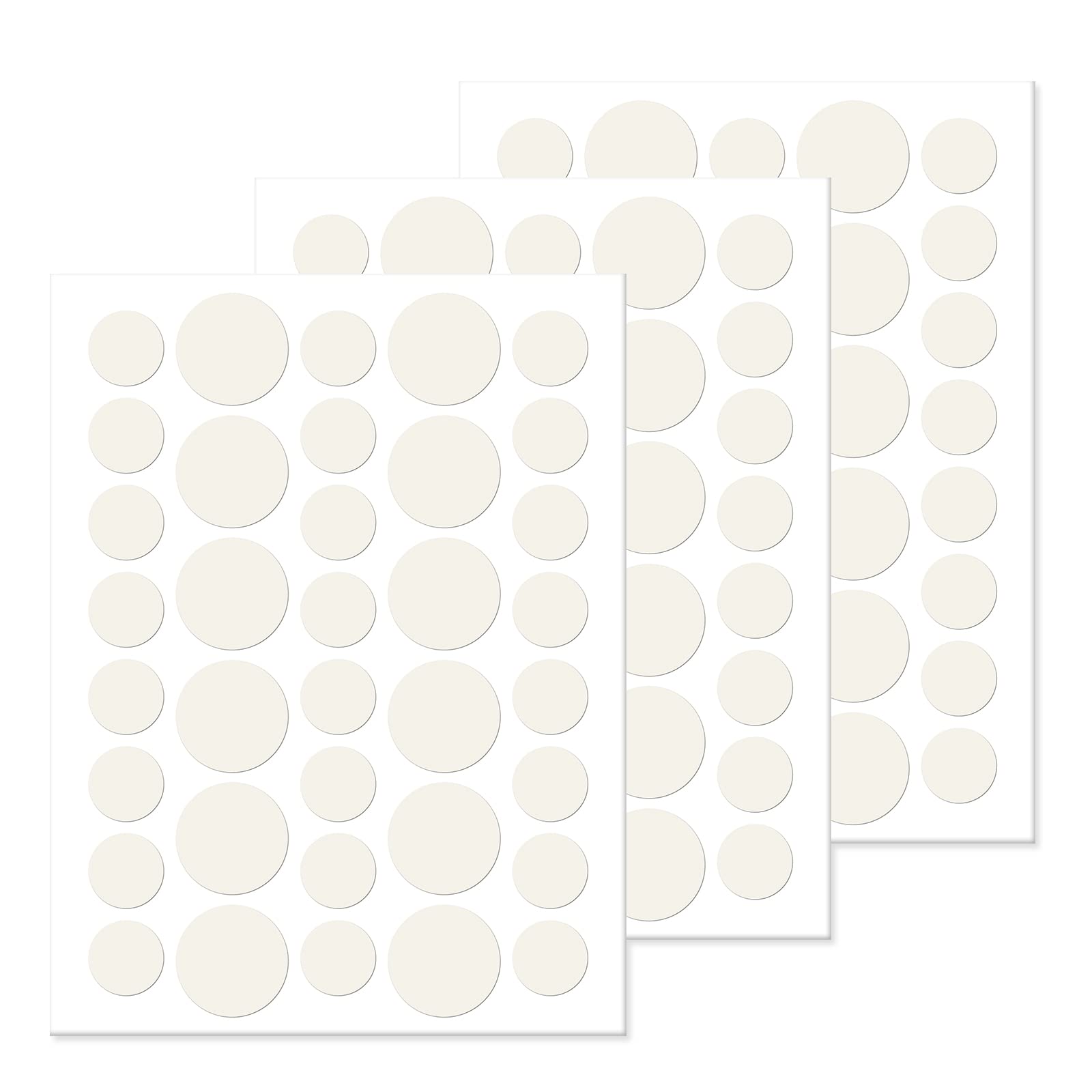 Pimple Patches, 216 Spot Patches, Hydrocolloid Patches, Invisible Acne Stickers for Skin Treatment (8mm,12mm)