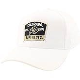 Colorado Buffaloes NCAA Officially Licensed Fitted Hat ZH Patch Switchback White, Large