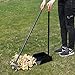 PAWCHIE Dog Pooper Scooper for Large and Small Dogs - Adjustable Long Handle Metal Tray Rake Spade Heavy Duty Set, Great for Grass Lawns Dirt