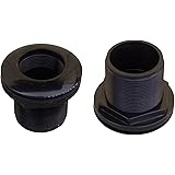 CPR Aquatic BHCPR100TTx4 1" Thread x Thread ABS Bulkheads (Set of 4)