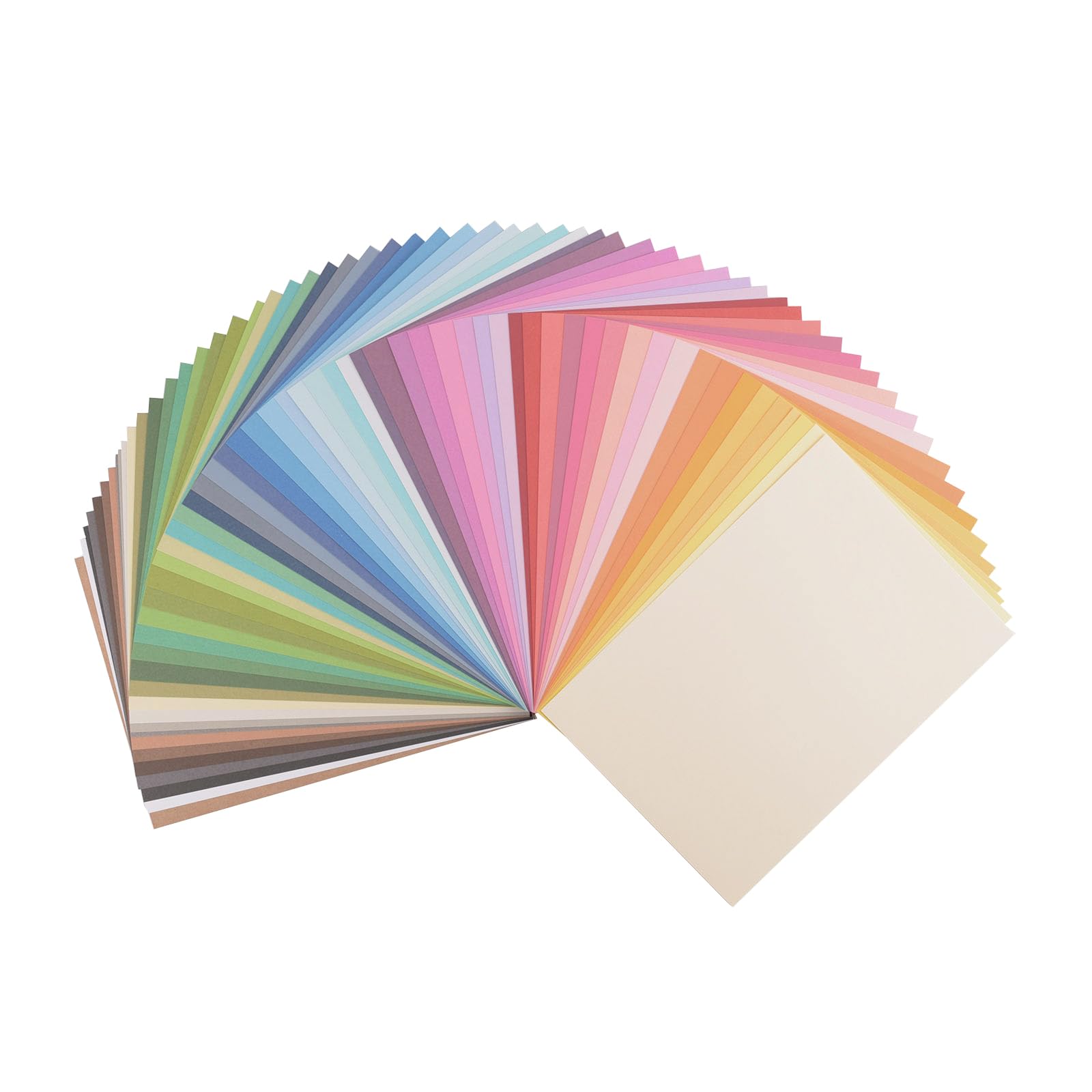 Florence Cardstock Smooth Multicoloured - Coloured Card Making Supplies A4 - Multicoloured - 12 x 5 Sheets - Coloured Paper for Scrapbooking, Card Making and Other Paper Crafts - 216 GSM