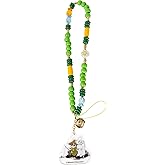 iFace Moomin Beaded Wristlet Universal Charm Strap – Cute Wrist Strap for Cell Phone Camera Keys AirPods