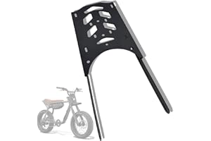 ASCSAPX Rear Rack Bike Cargo Rack Aluminum Compatible with Super73 Z/S Bike Luggage Rack Electric Bike Accessories