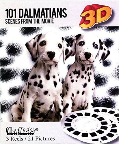 ViewMaster-101 Dalmatians - 3 Reels on Card - NEW