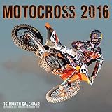 Motocross 2016: 16-Month Calendar September 2015 through December 2016 by