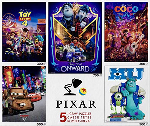 Ceaco - Disney/Pixar 5 in 1 Multipack Jigsaw Puzzle