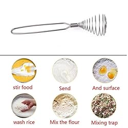 Spring Whisk, i Kito Stainless Steel Manual