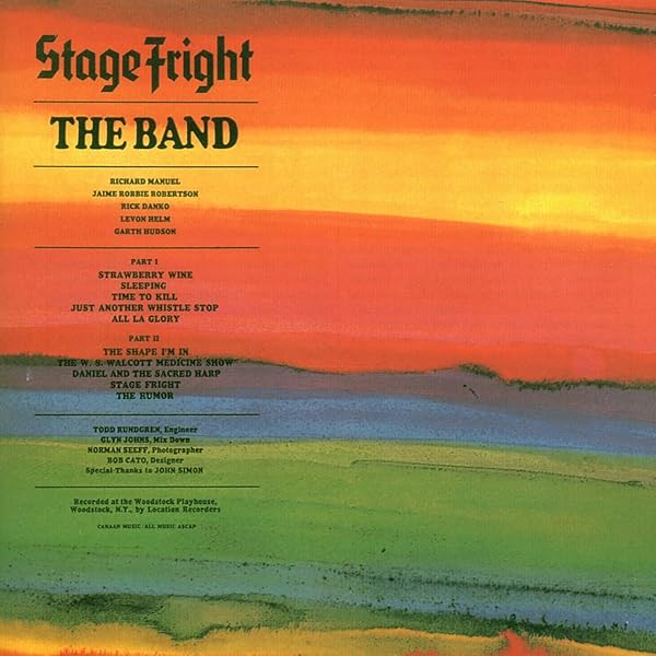 新品未開封 Stage Fright THE BAND 完全生産限定版CD+LP Band, The Band - Stage Fright - Amazon.com Music