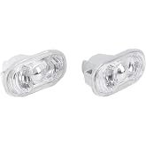 Halearo 2 Pcs Side Turn Signal Light Lens 34301-SNW-003 for FD2 | Replacement side marker lens for 2006-2011 FD2; snap-on design for straightforward installation and reliable fit.