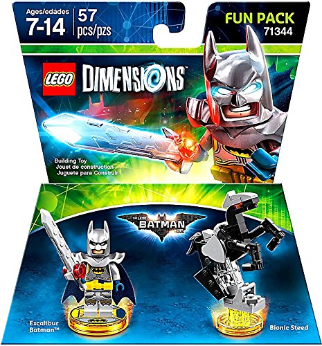 Excalibur Batman + Bionic Steed Fun Pack - LEGO Dimensions - Not Machine Specific