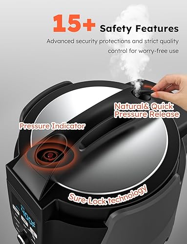 Nuwave Duet Air Fryer and Electric Pressure Cooker Combo with