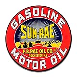Sun Rae FB Rae Oil Company Gasoline Gas Motor Oil