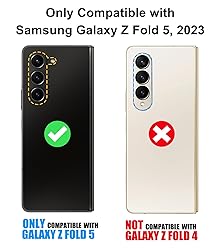 SIXBOX for Samsung Galaxy Z Fold 5 Case with Screen