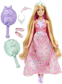 Barbie - Muñeca mil Peinados mágicos, Rubia: Amazon.es: Juguetes y ...