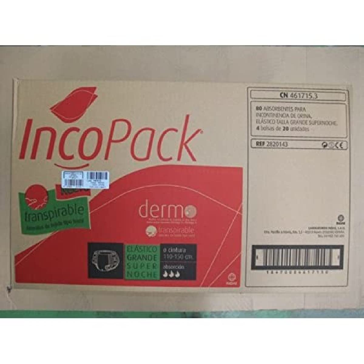 Indas Indas Incopack Bp S/Night Gde 100g