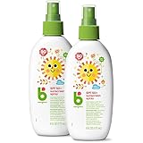 Babyganics SPF 50 Baby Sunscreen Spray UVA UVB Protection | Water Resistant |Non Allergenic, 2 Pack (6 Ounce)