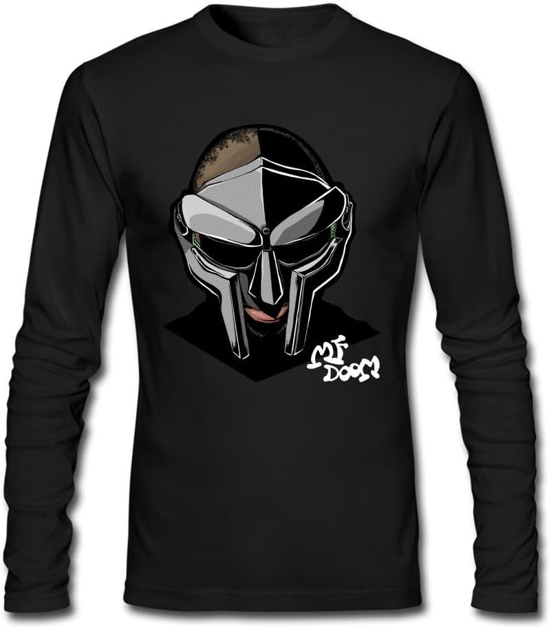 Men's Portfolio Mf Doom Icon Logo Long Sleeve T-Shirt